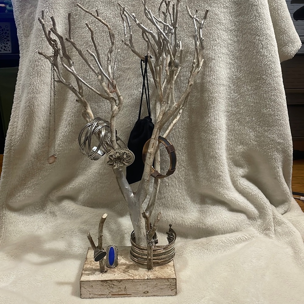 Handmade Jewelry Tree